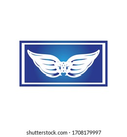 wings vector illustration design icon logo template