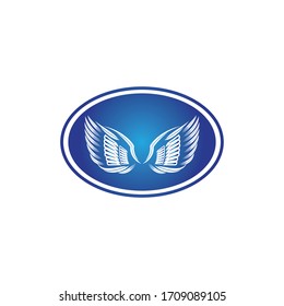 wings vector illustration design icon logo template