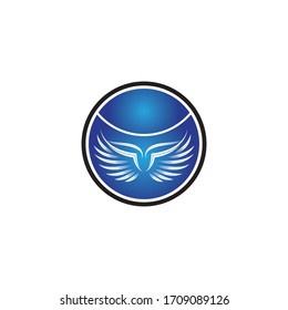 iconos de diseño de ilustración de vector alas plantilla de logotipo