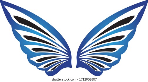 wings vector illustration design icon logo template
