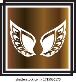 wings vector illustration design icon logo template