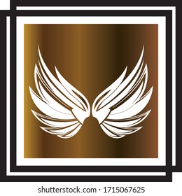 wings vector illustration design icon logo template