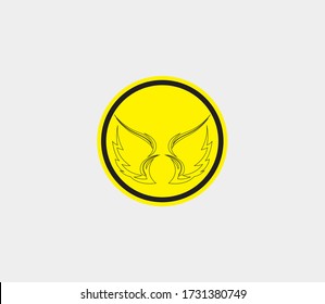 wings vector illustration design icon logo template