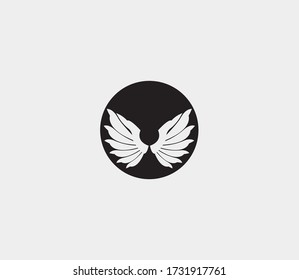 wings vector illustration design icon logo template
