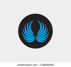 wings vector illustration design icon logo template