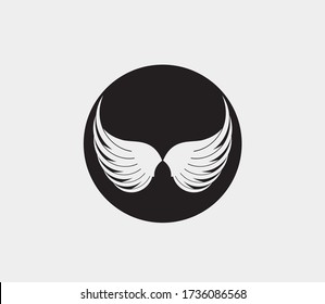 wings vector illustration design icon logo template
