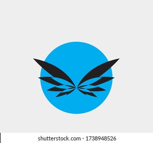wings vector illustration design icon logo template