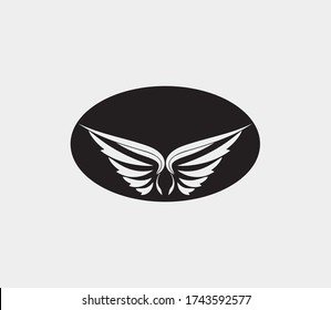 wings vector illustration design icon logo template