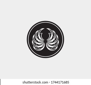 wings vector illustration design icon logo template