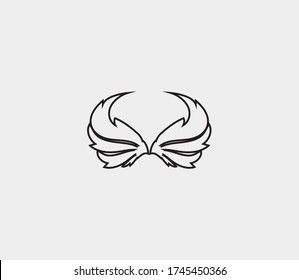 wings vector illustration design icon logo template