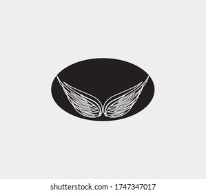 wings vector illustration design icon logo template