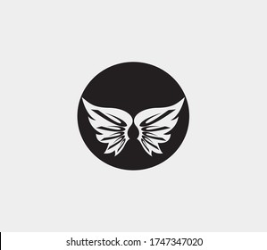 wings vector illustration design icon logo template