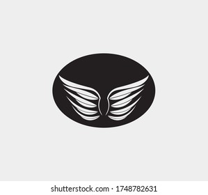 wings vector illustration design icon logo template