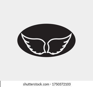 wings vector illustration design icon logo template