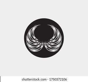 wings vector illustration design icon logo template