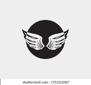wings vector illustration design icon logo template