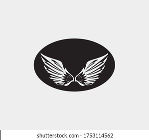 wings vector illustration design icon logo template