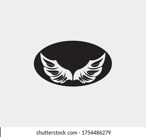 wings vector illustration design icon logo template