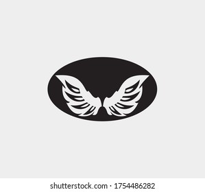 wings vector illustration design icon logo template