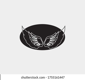 wings vector illustration design icon logo template
