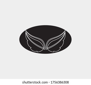 wings vector illustration design icon logo template