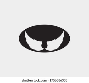 wings vector illustration design icon logo template