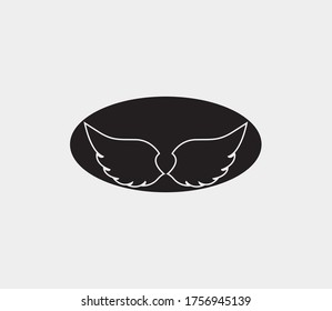 wings vector illustration design icon logo template