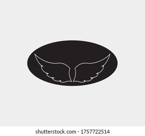 wings vector illustration design icon logo template