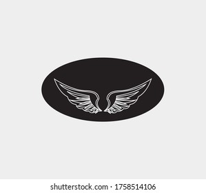 wings vector illustration design icon logo template