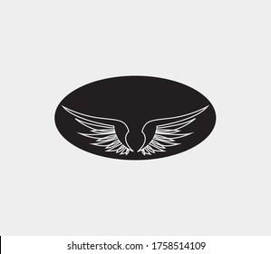 wings vector illustration design icon logo template