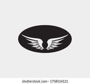 wings vector illustration design icon logo template