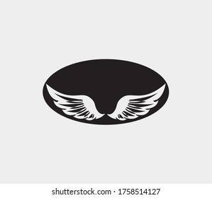 wings vector illustration design icon logo template
