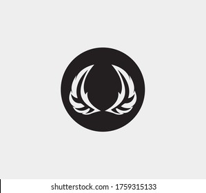 wings vector illustration design icon logo template