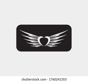 wings vector illustration design icon logo template