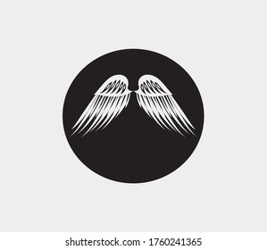 wings vector illustration design icon logo template