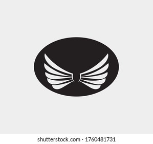 wings vector illustration design icon logo template