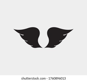 wings vector illustration design icon logo template