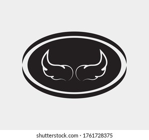 wings vector illustration design icon logo template