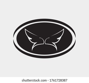 wings vector illustration design icon logo template