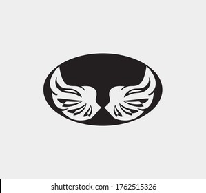 wings vector illustration design icon logo template