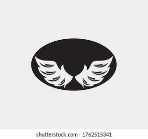 wings vector illustration design icon logo template