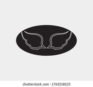 wings vector illustration design icon logo template