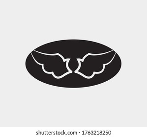 wings vector illustration design icon logo template