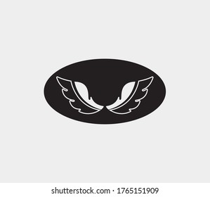 wings vector illustration design icon logo template