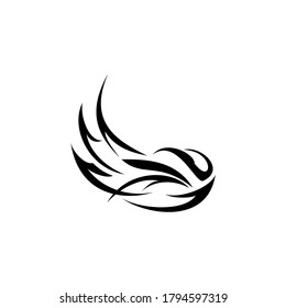 wings vector illustration design icon logo template