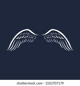 wings vector logo design inspirations	