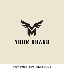 WINGS VINTAGE LOGO DESIGN VECTOR GRAPHIC ILLUSTRATION SYMBOLS ICON