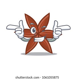 Wink anise character cartoon style