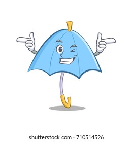 Wink blue umbrella character cartoon