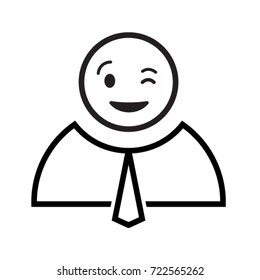 Wink business user icon